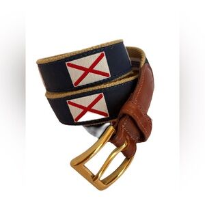 Volunteer Traditions Men's State of Alabama Flag Belt Size 38